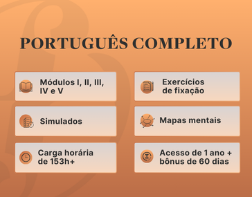 Portugus Completo - Mdulos I, II, III, IV e V