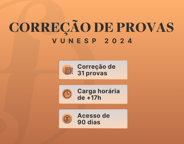 Correo de Provas Vunesp 2024