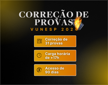 Correo de Provas Vunesp 2024